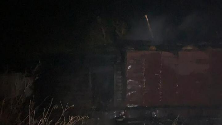 На пожаре в Перелюбском районе погиб мужчина