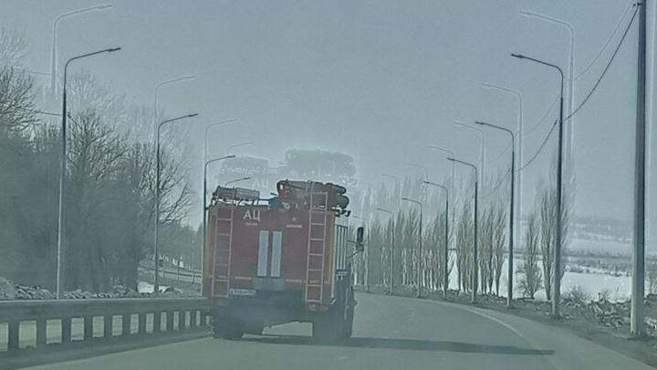 В саратовском посёлке горела трехкомнатная квартира