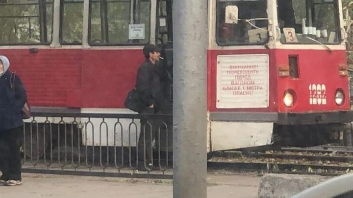 В Саратове прервалось движение трамваев 4-го маршрута